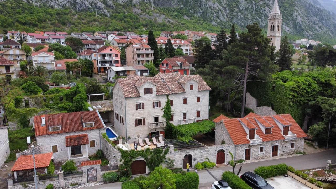 Villa Luxury Stone On The Sea With Private Pool And View Kotor Exterior foto